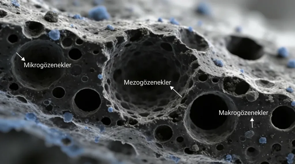 CTC Degeri ile Gozenek Yapisi Arasindaki Iliski