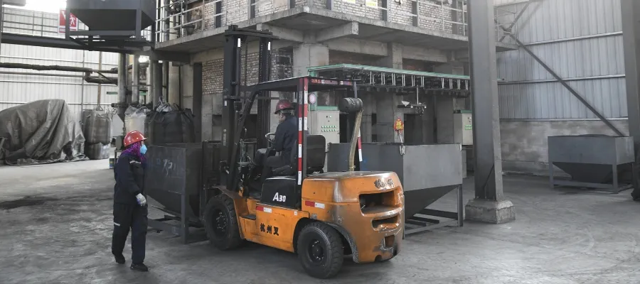 Silindirik Aktif Karbon Tesisi